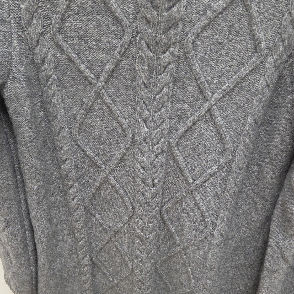 $5/$25-NWT-LOFT Heather Gray Knit Dress - Picture 5 of 6